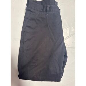 VTG Lee Mens Casual Pants Black Cotton Blend Chinos 34x30 Workwear Trousers 2001